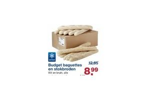 budget baguettes en stokbroden