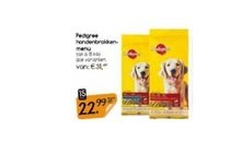 pedigree hondenbrokkenmenu