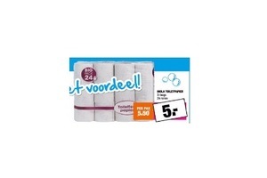 mola toiletpapier 3 laags 24 rollen