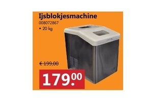 ijsblokjesmachine