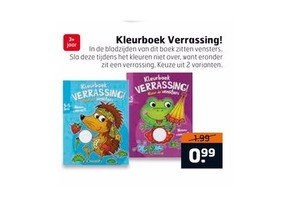 kleurboek verrassing