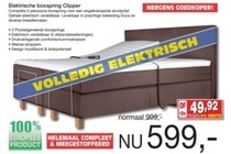 elektrische boxspring clipper