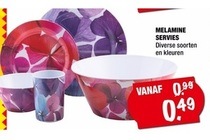 melamine servies