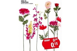 kunst  en foambloemen