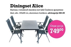 diningset alice