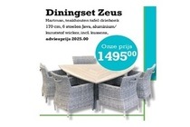 diningset zeus