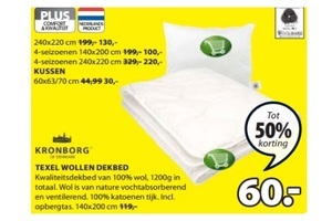 texel wollen dekbed