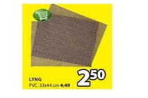 placemat lyng