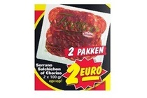 serrano salchichon of chorizo