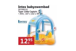 intex babyzwembad little captain