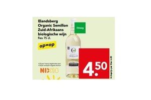 elandsberg organic semillon zuid afrikaanse biologische wijn