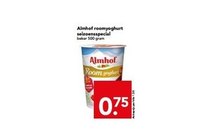 almhof roomyoghurt seizoensspecial