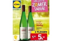 frisse fruitige riesling