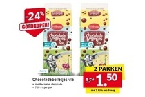 chocoladebolletjes vla