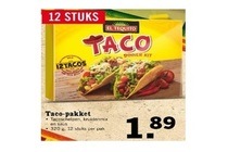 el tequito taco pakket