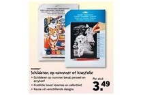 schilderen op nummer of krasfolie