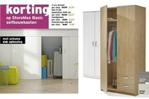 storemax basic zelfbouwkasten 20 korting