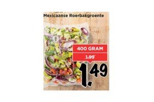 mexicaanse roerbakgroente