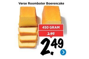 verse roomboter boerencake
