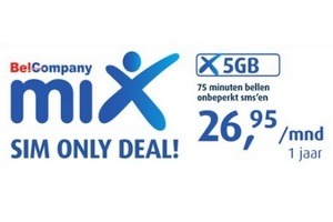 belcompany mix sim only deal