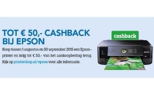 tot euro50 cashback bij epson