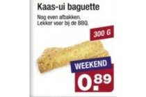 kaas ui baguette
