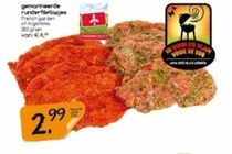 gemarineerde runderfiletlapjes