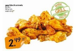 gegrilde drummets