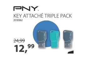 pny key attacheacute triple pack   16gb