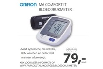 omron m6 comfort bloeddrukmeter