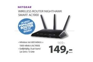 netgear wireless router nighthawk smart ac1900