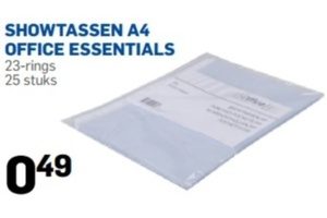 Geloofsbelijdenis winter hefboom Showtassen A4 Office Essentials nu voor €0,49 - Beste.nl