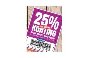 25 kortingssticker