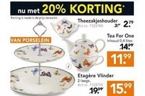 porselein serviesset janneke brinkman salentijn servies vlinder thee