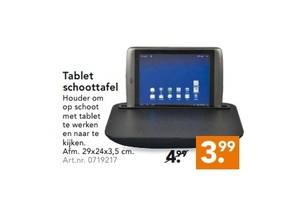 oase Vervuild inkomen Tablet schoottafel voor €3,99 - Beste.nl