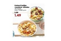 ambachtelijke rauwkost salades