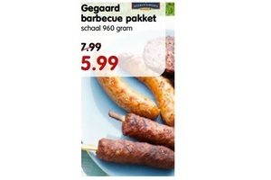 gegaard barbecue pakket
