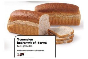 trommelen boerenwit of  tarwe