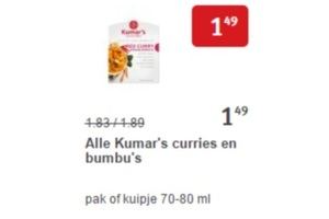 alle kumars curries en bumbus