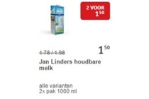 jan linders houdbare melk