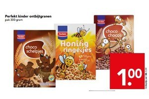 perfekt kinder ontbijtgranen