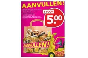 aanvullen