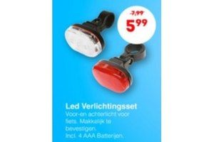 led verlichtingsset 