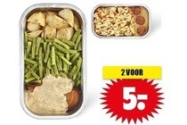 ambachtelijke maaltijd