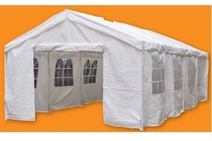 partytent 4 x 8 meter wit