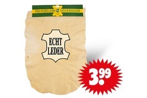 echt lederen natuurzeem
