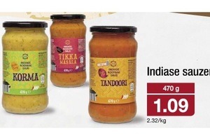 indiase sauzen
