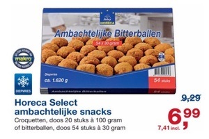 horeca select ambachtelijke snacks