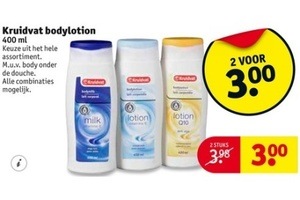 kruidvat bodylotion 