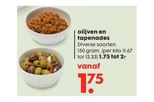 olijven en tapenades